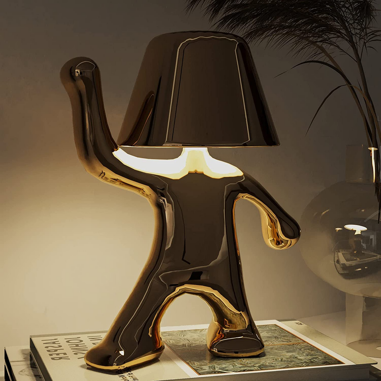 Lámpara Nocturna Recargable y Decorativa
