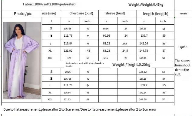 Falda larga de diamante, superficie de satén moderna y de moda, drapeado exterior suave y hermoso, bata que ceñida a la cintura, forro interior blanco