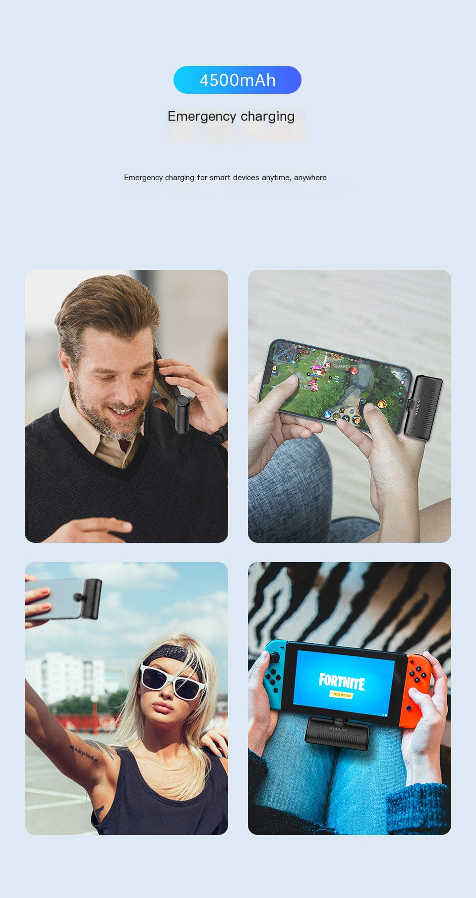 Cargador portátil mini Trendy®