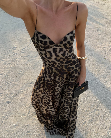 Nala: Vestido largo con estampado