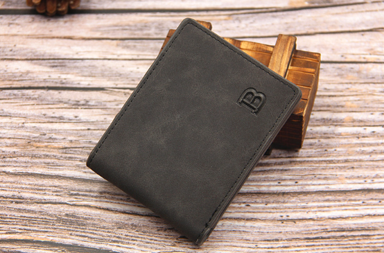 Cartera Corta para Hombre con Diseño