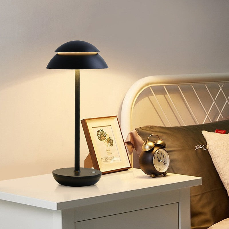 Lámpara de Mesa Minimalista Nórdica para Uso en Casa y Exteriores