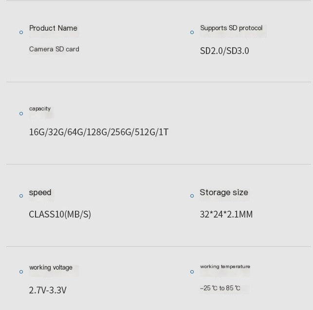 Tarjeta de memoria 32 GB