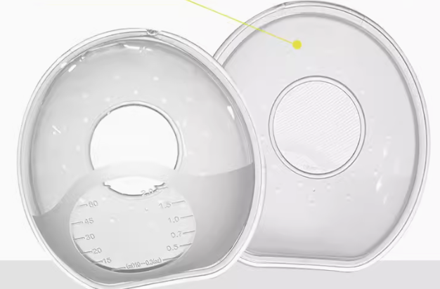 Colector de leche materna de silicona