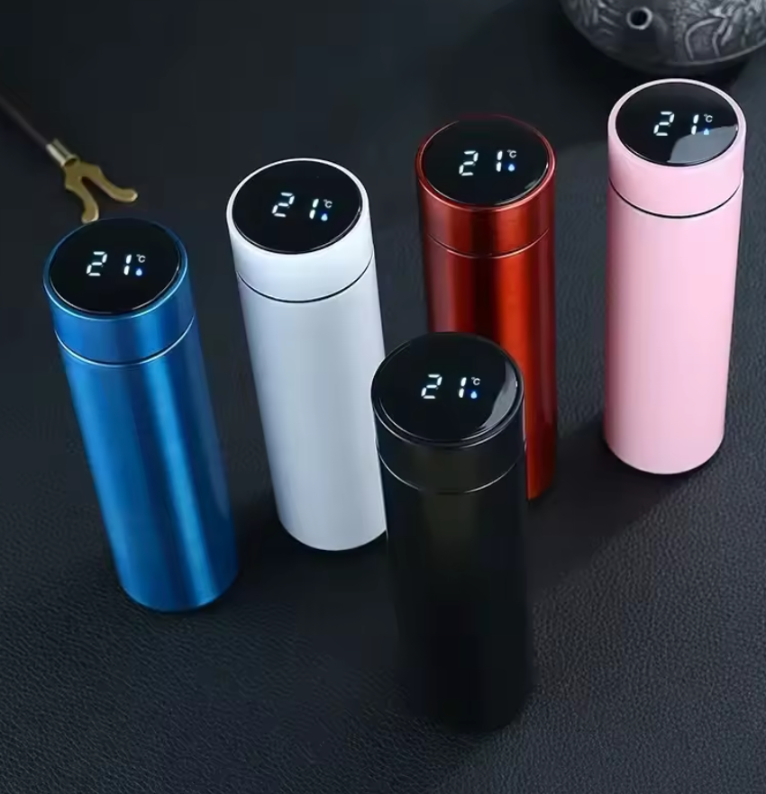 Termo Inteligente con Pantalla LED de Temperatura