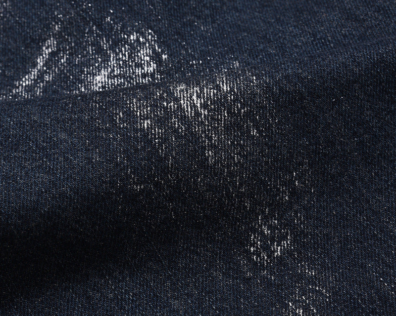 Vaqueros negros rotos con efecto lavado de High Street