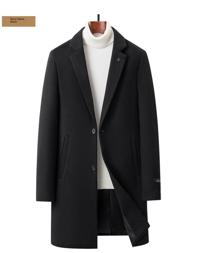 Gabardina de principalmente lana para hombres