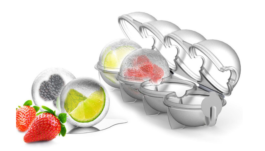 Hornillo para hacer bolas de hielo con 4 agujeros