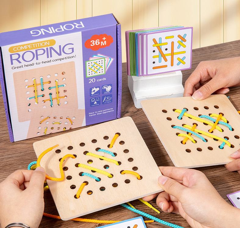 Juego Alinhavo - Coordinación y lógica