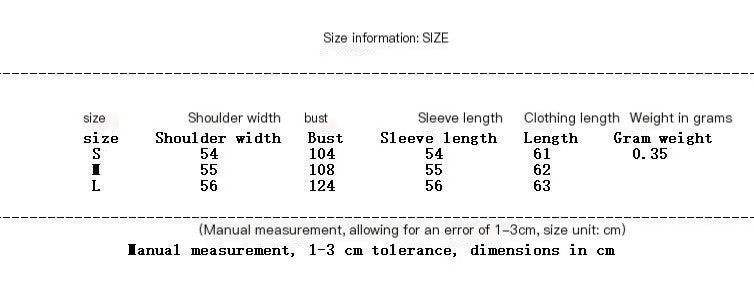 Chaqueta de algodón de manga larga con estampado versátil y holgada de moda