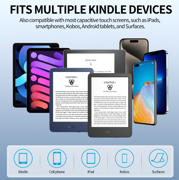 Control remoto inalámbrico para pasar páginas Kindle y tablets