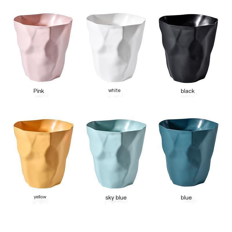 Bote de basura irregular