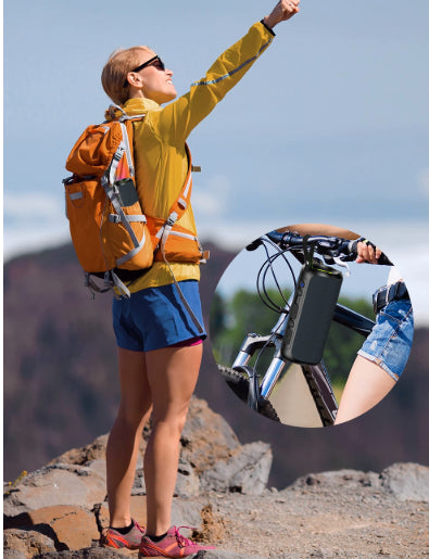 Bocina Bluetooth portátil Ortizan 40W IPX7 resistente agua