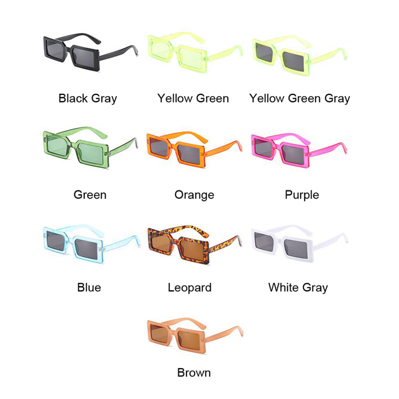 Lentes de sol para mujer rectangulares para el verano