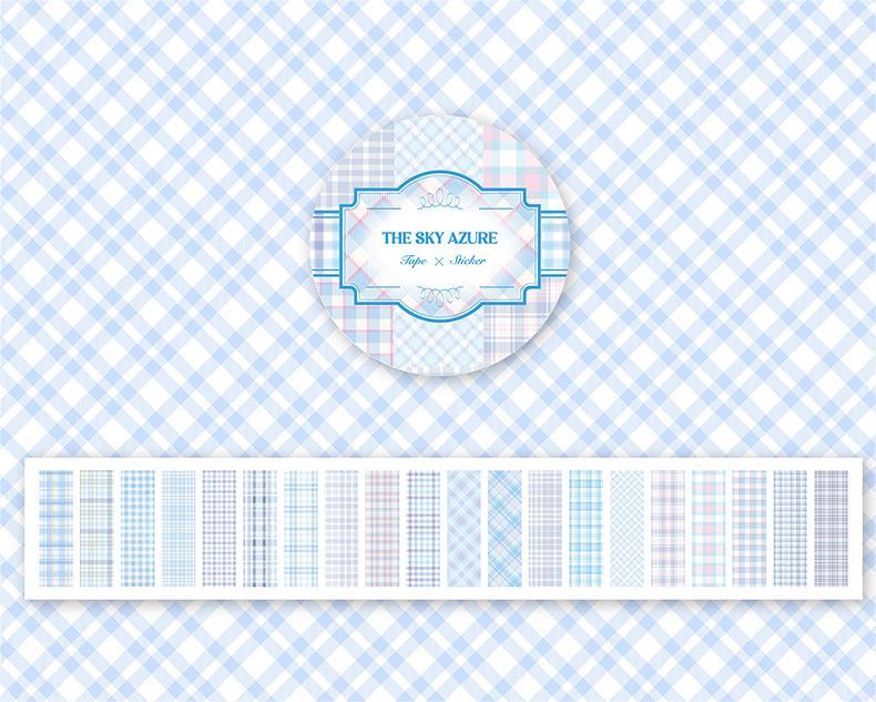 Cinta Decorativa de Cuadros para Agendas y Manualidades