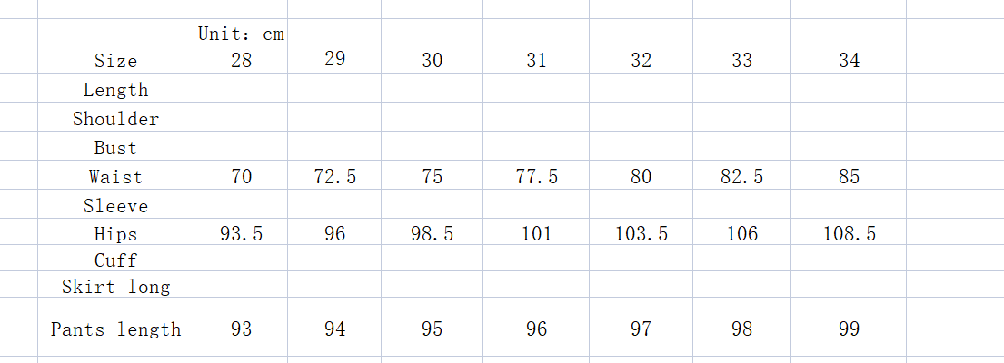 Pantalones de nueve puntos de verano