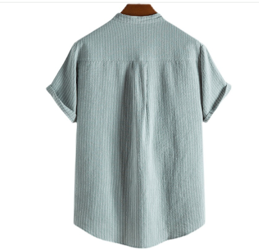 ZOOPER: Camisa de Lino y Algodón de Silueta Urbana para Hombre