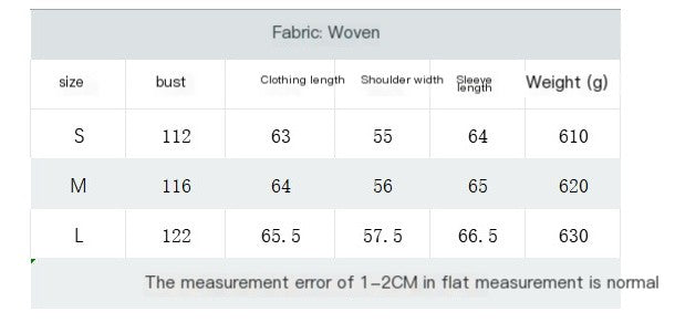 Chaqueta de algodón estampada