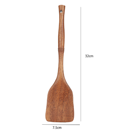 Set de 7 Utensilios de Cocina de Madera