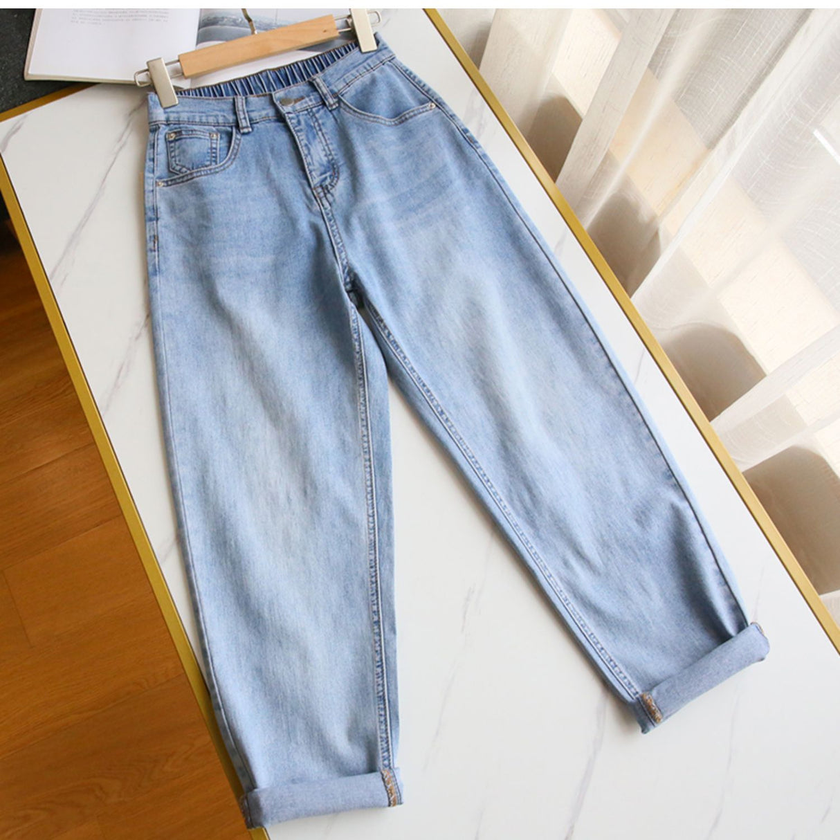 Pantalones anchos para mujer