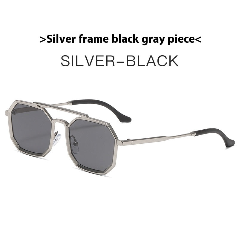 Lentes unisex para sol con doble puente