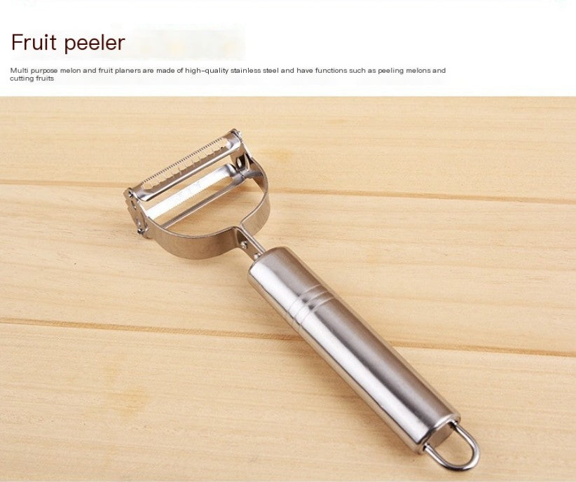 Rallador y pelador de verduras - Acero inoxidable