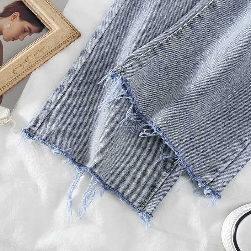 VALEN: Jeans de Silueta Relajada High-Waist