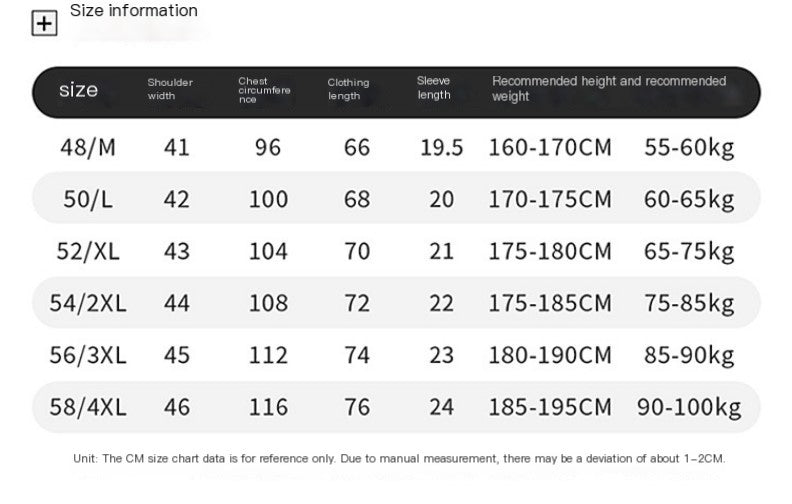 Camiseta de manga corta de seda de hielo para hombre