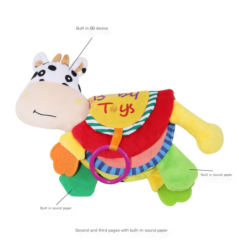 Libro de tela para bebé con mordedera