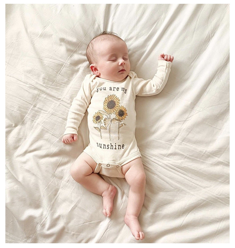 Body de bebé con flores