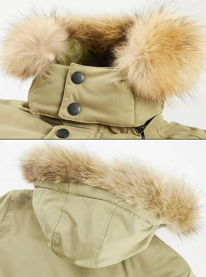 Refugio: Chaqueta de invierno con capucha para hombre