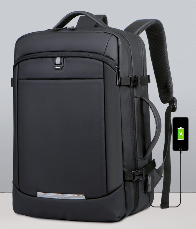 Mochila Expandible de Negocios (Hombre) - Impermeable para Laptop 16"