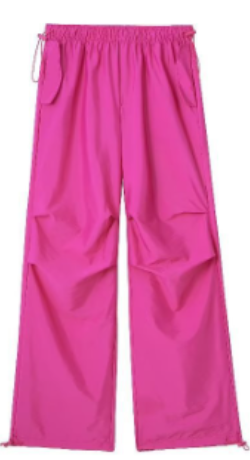 VELANIA: Pantalón Plisado Fluid con Cordón Ajustable