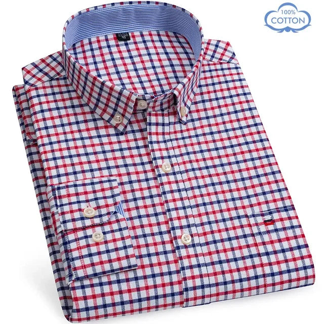 https://ae01.alicdn.com/kf/S299b983fbadb4180bd020e22769d60d7p/Men-Oxford-Fashion-100-Cotton-Long-Sleeve-Casual-Slim-Solid-Color-Plaid-Print-Stripe-Formal-Dress.jpg_640x640.jpg