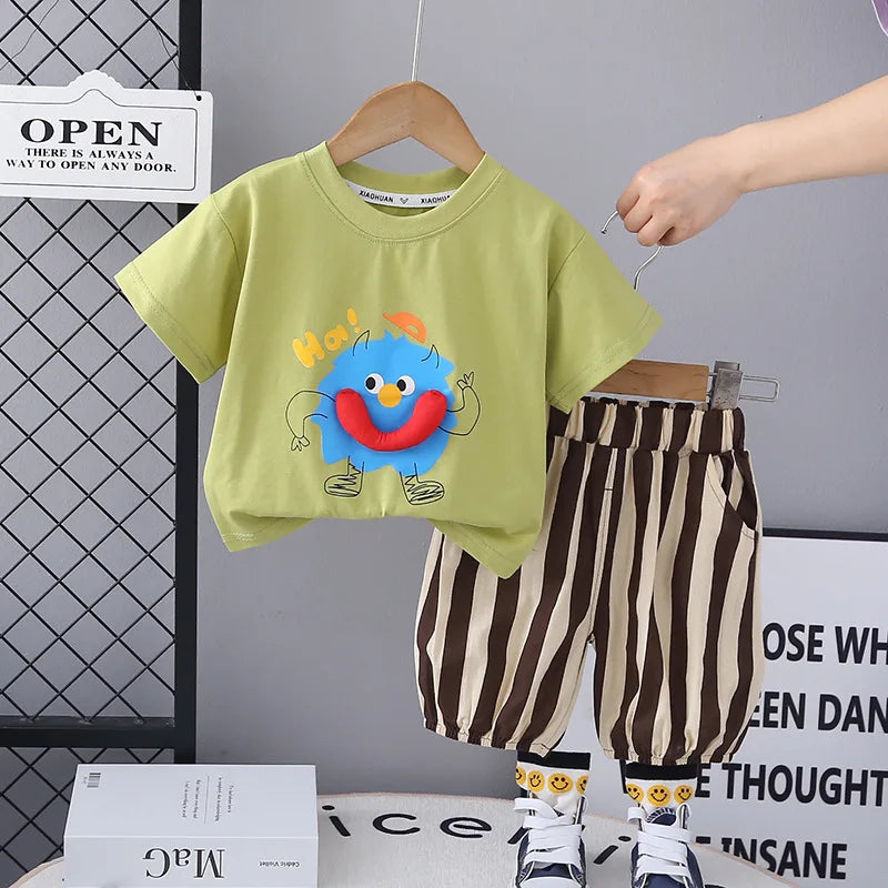 https://ae01.alicdn.com/kf/Sdda09a46a0de4bd29f2834550a829ade6/New-summer-baby-cotton-T-shirt-short-sleeve-suit-boys-casual-striped-shorts-cute-cartoon-clothes.jpg