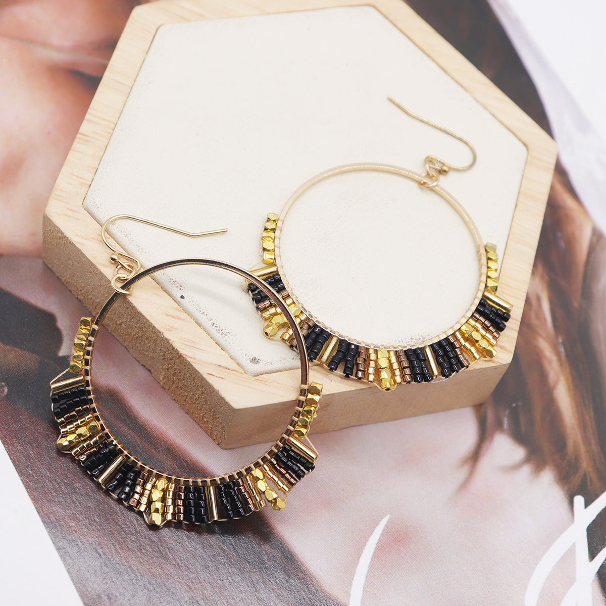 Arracadas de Aro "Summer Vibes" (Vibras de Verano) - Joyería de Tendencia