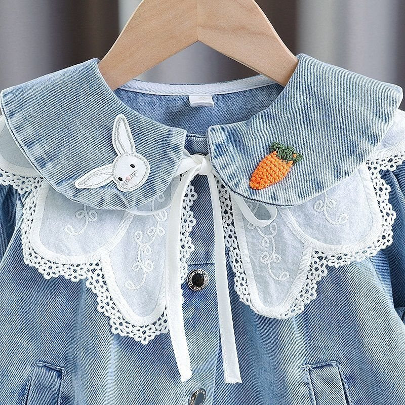 Chamarra de mezclilla Angelica para bebé