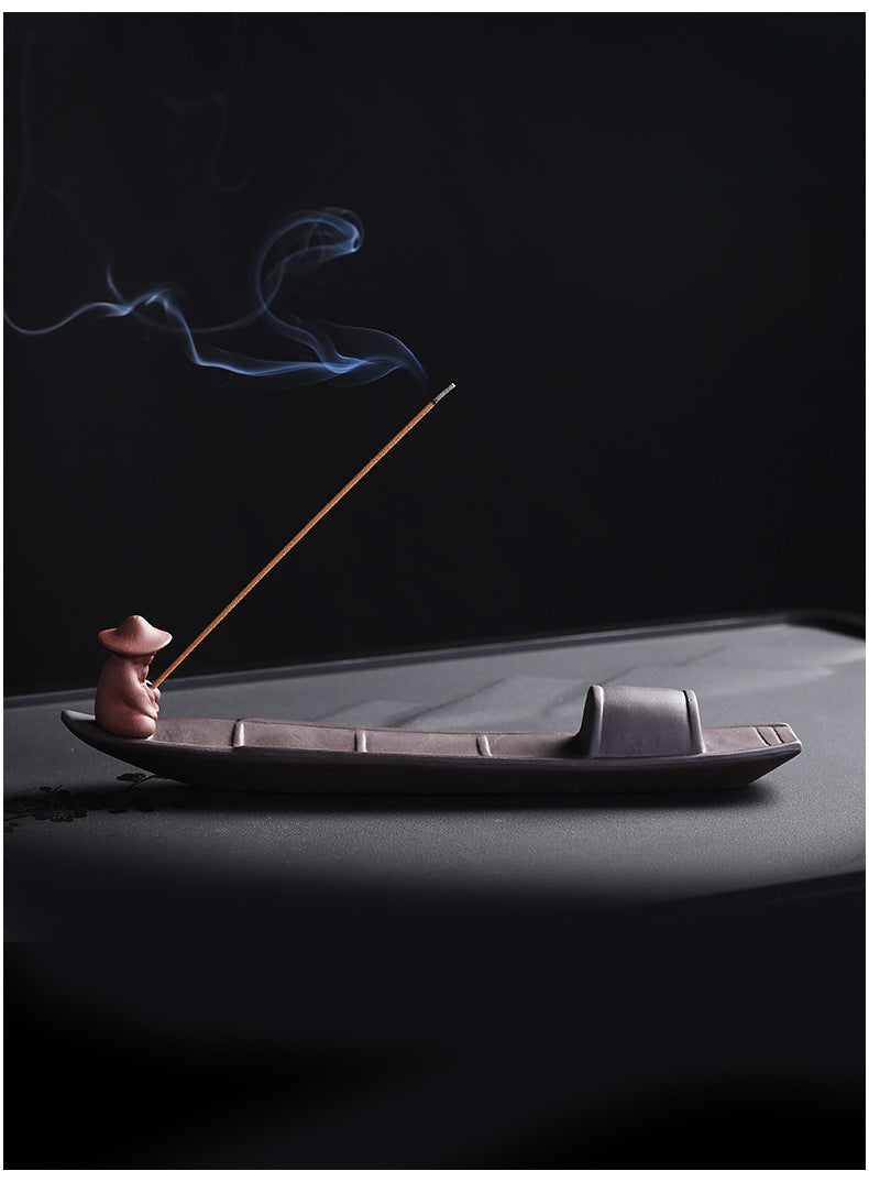 Quemador de incienso del Viejo Pescador