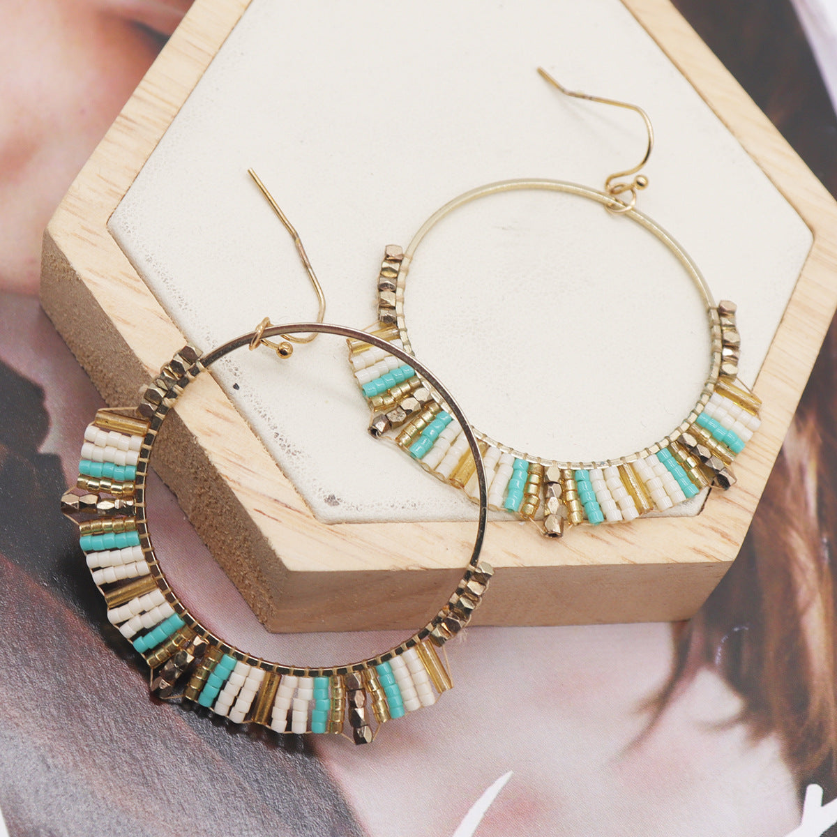 Arracadas de Aro "Summer Vibes" (Vibras de Verano) - Joyería de Tendencia
