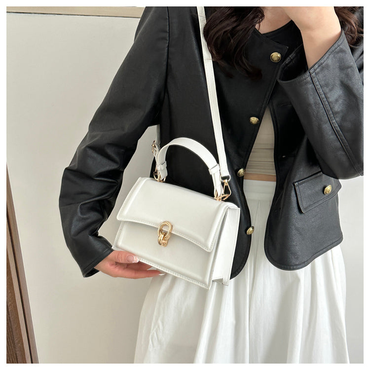 Bolsa de Hombro de Cuero Legítimo