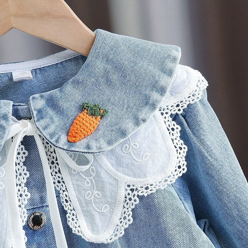 Chamarra de mezclilla Angelica para bebé