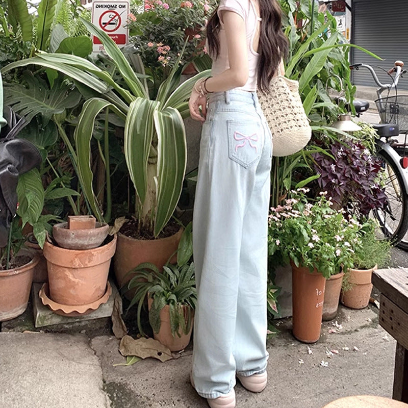 Jeans azules para mujer de alta calidad