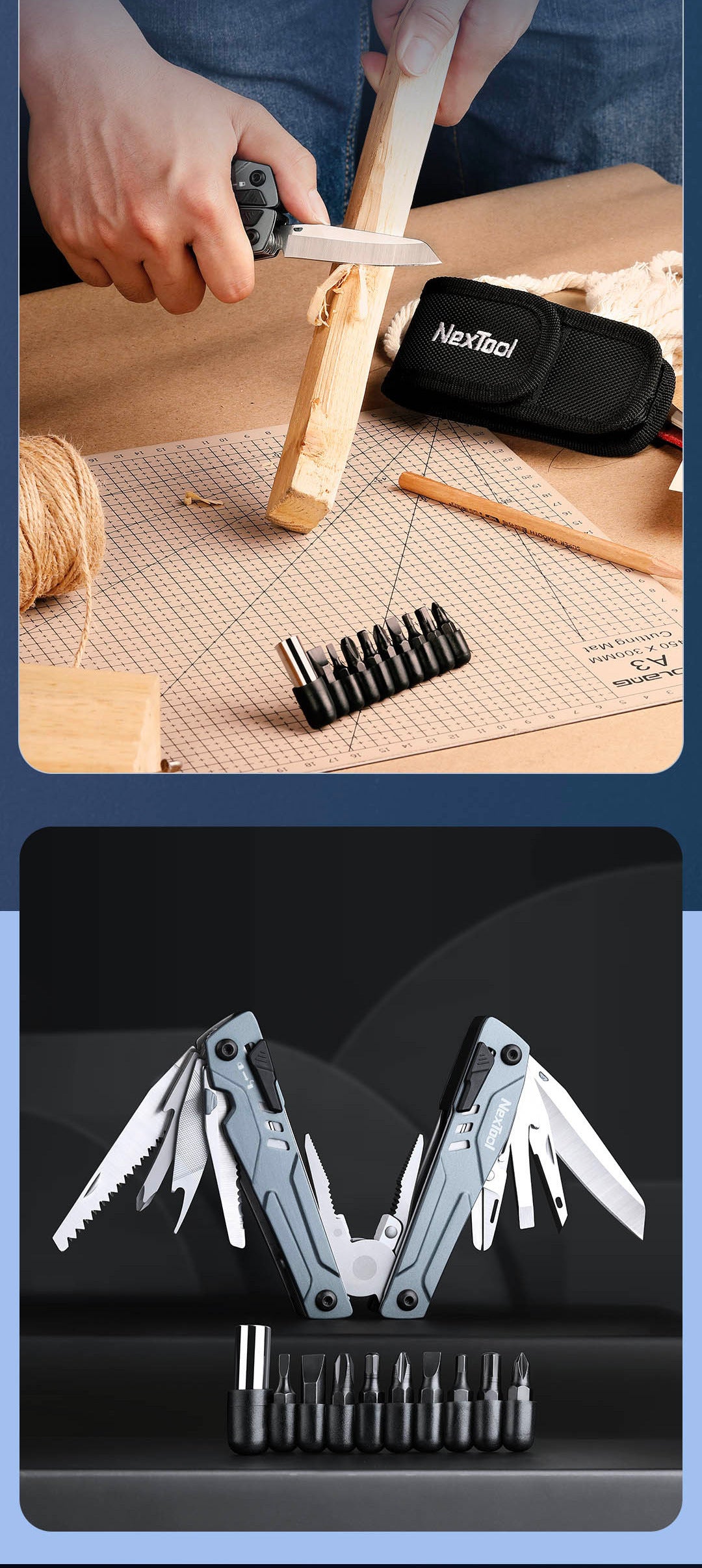 Pinzas Multifuncionales para Uso Doméstico o Herramientas