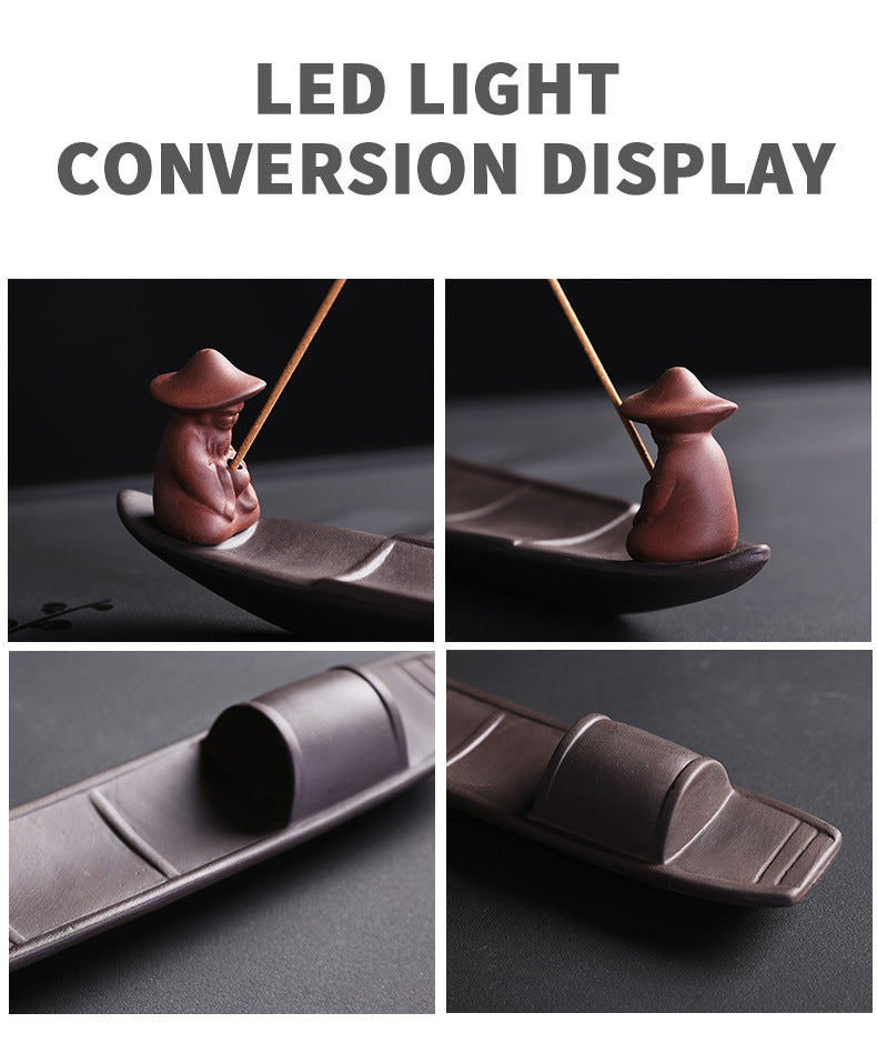 Quemador de incienso del Viejo Pescador