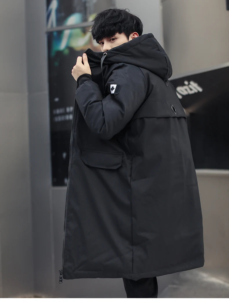 Estela: Chaqueta con capucha ajustada para hombre