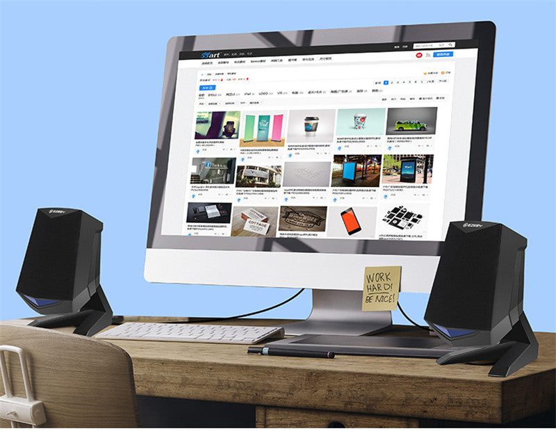 USB Multimedia Speakers for Computers