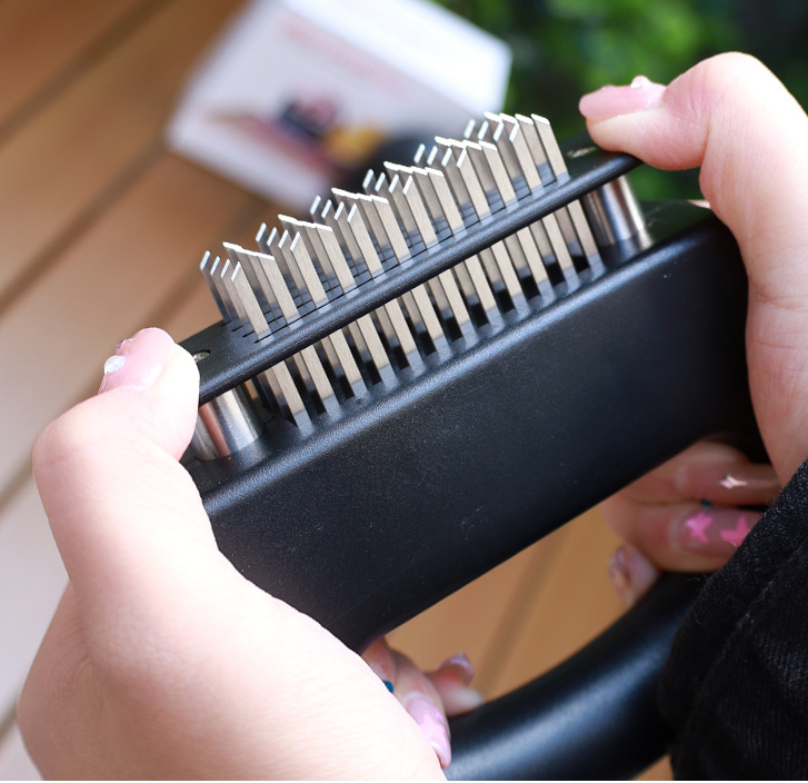 Ablandador de Carne con 48 Cuchillas de Acero Inoxidable