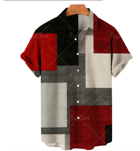 VEXOR: Camisa Short-Sleeved 3D Print