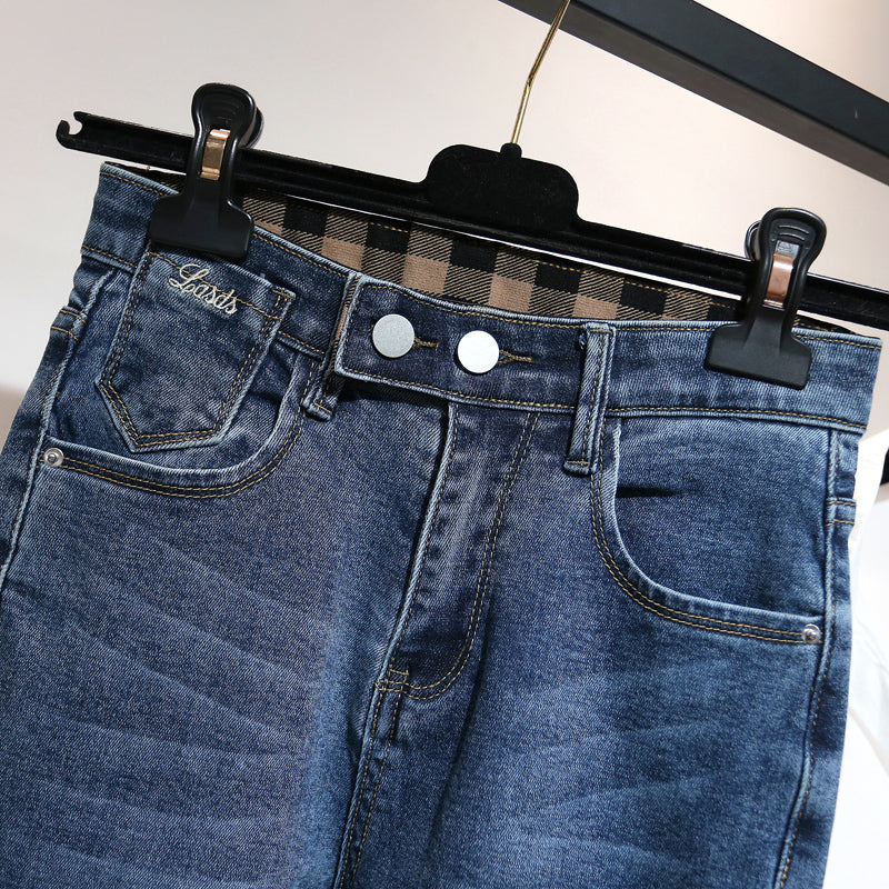 Jeans Mujer Stretch Cintura Alta Era Delgado