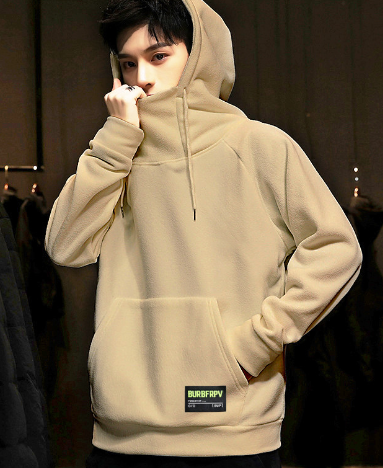 Sudadera Canguro para Hombre con Gola Alta